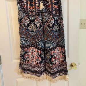 Anthropologie swim suit cover up pants